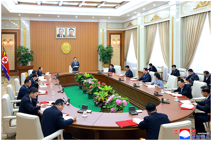 Plenary meeting of DPRK SPA Standing Committee held