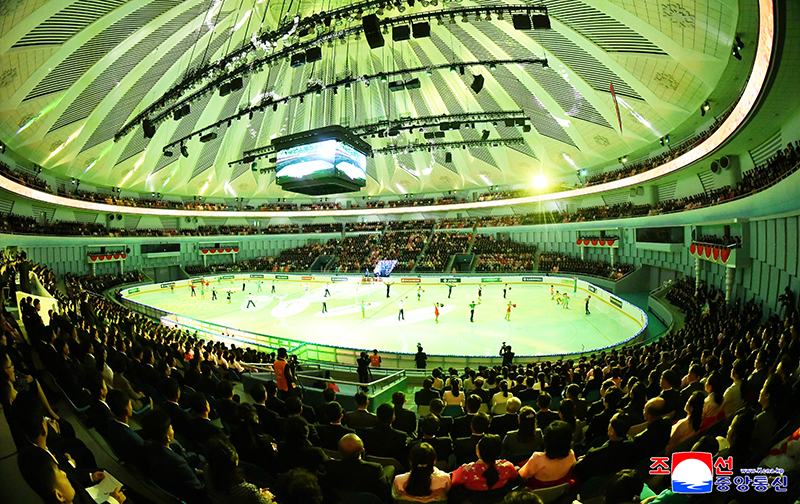 Pyongyang International Figure Skating Festival held