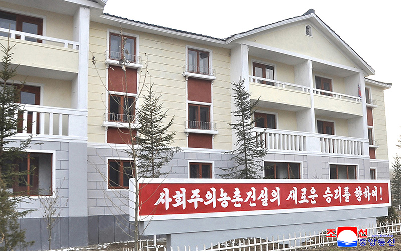 Thousands of rural dwelling houses built in Ryanggang Province