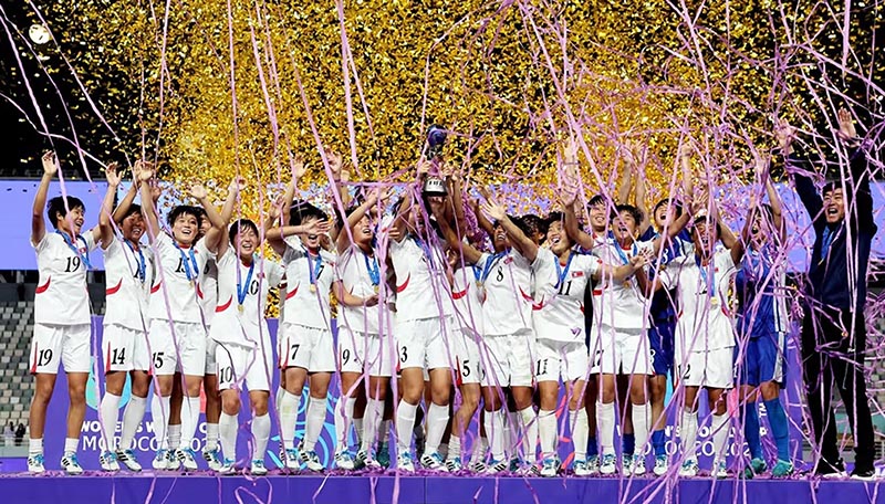 DPRK sportspersons add glory to 2025 with gold medals