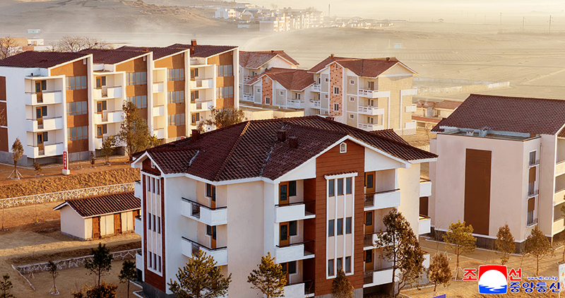 New houses built in South Hwanghae Province