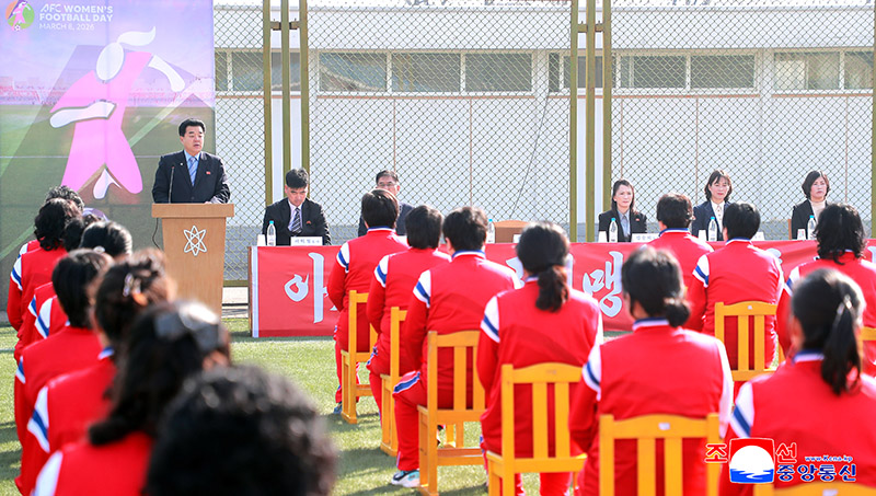 AFC Women’s Football Day marked in DPRK