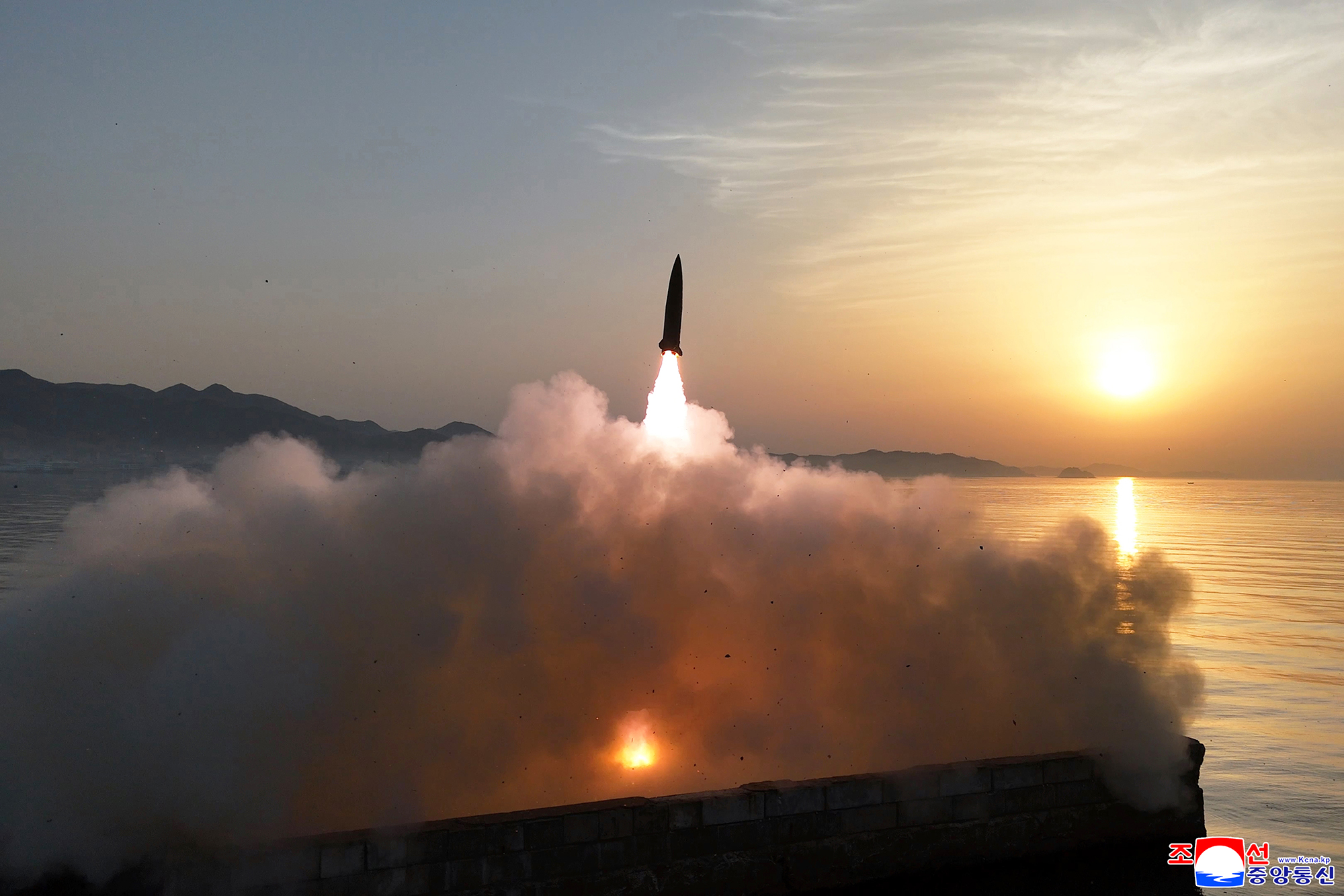 DPRK Missile Administration test-fires tactical ballistic missiles