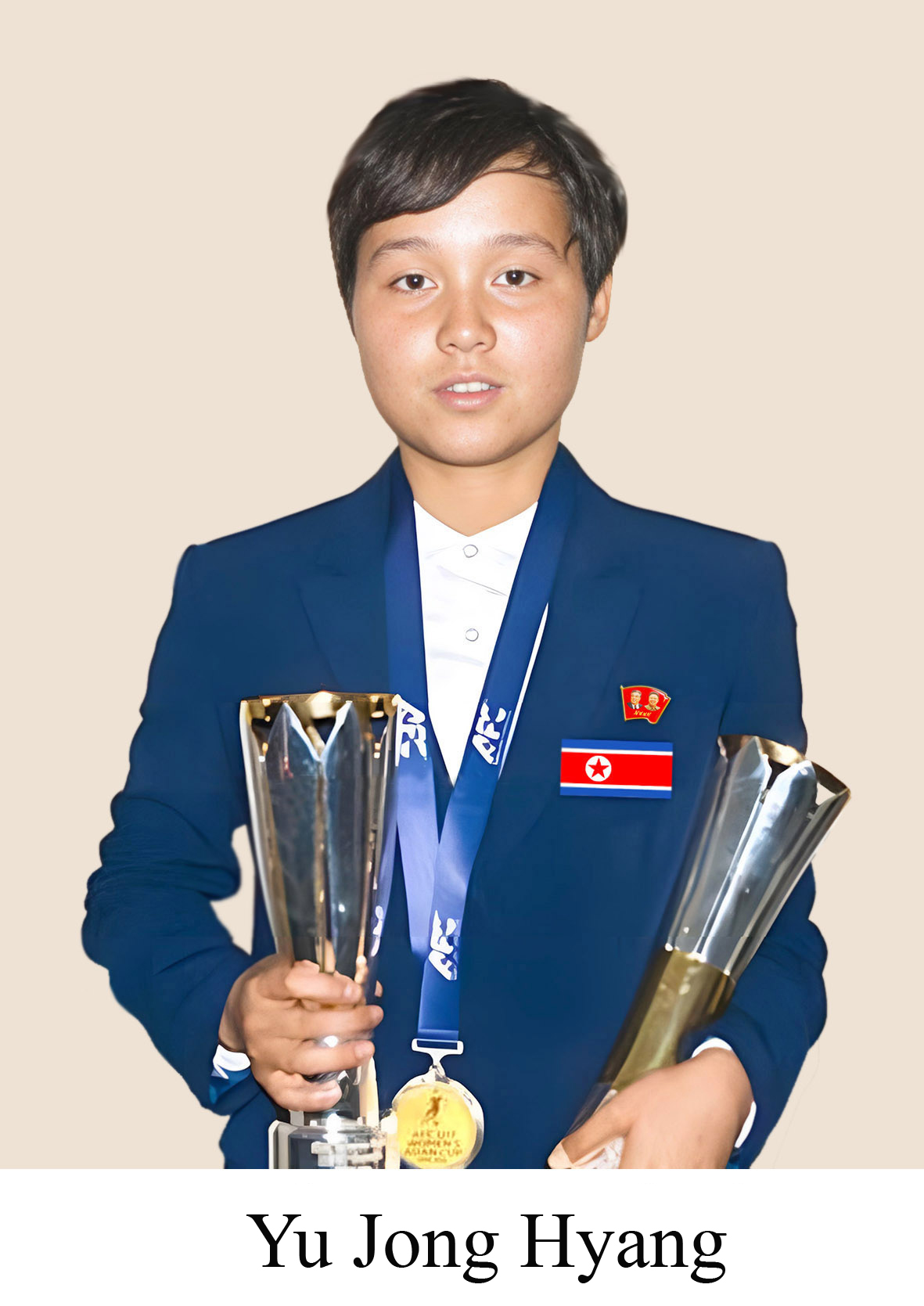 Award winners at 2026 AFC U-17 Women’s Asian Cup and their chief coach 