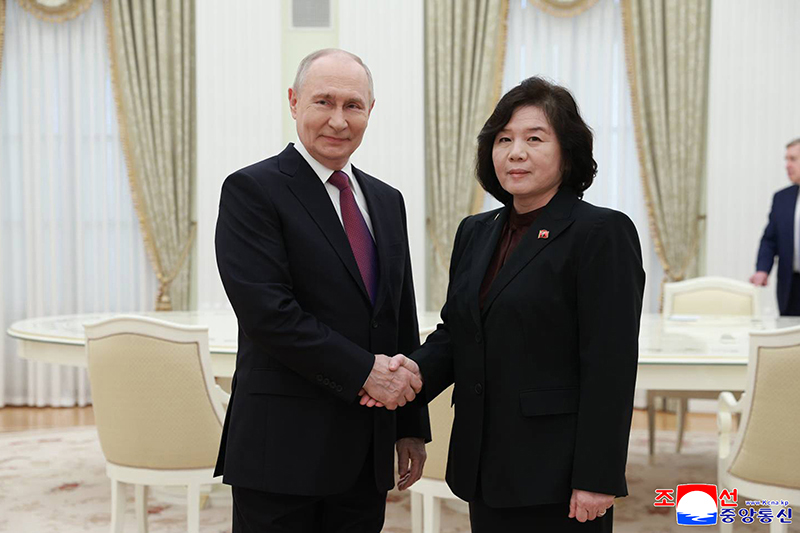 DPRK foreign minister meets president of Russian Federation