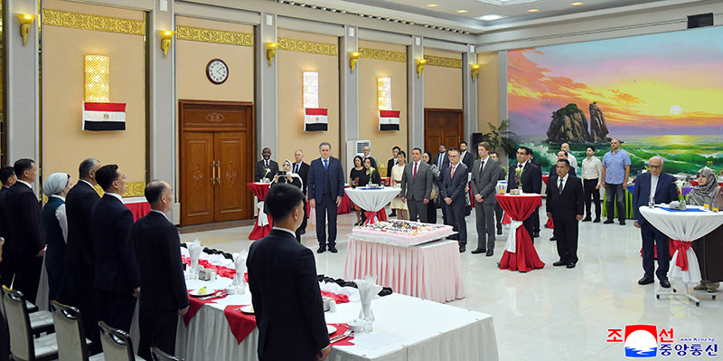 Reception given to mark anniversary of July 23 revolution in Egypt
