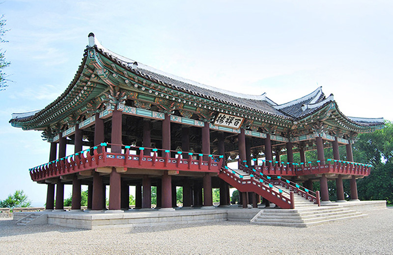   Historical relic—Paeksang Pavilion 