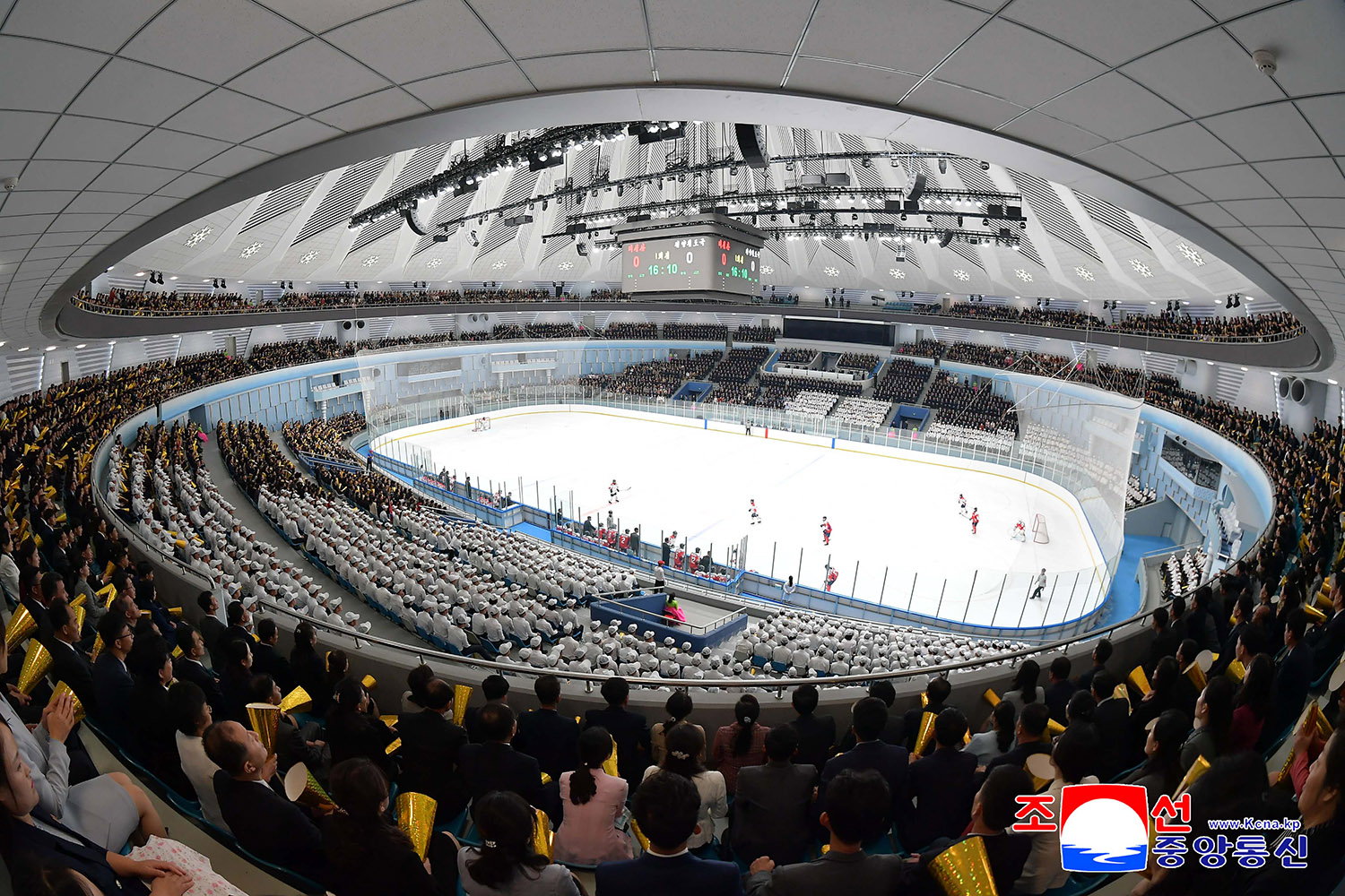 Women's ice hockey match played to mark 81st founding anniversary of WPK