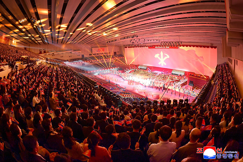 Performance in celebration of founding anniversary of WPK goes on