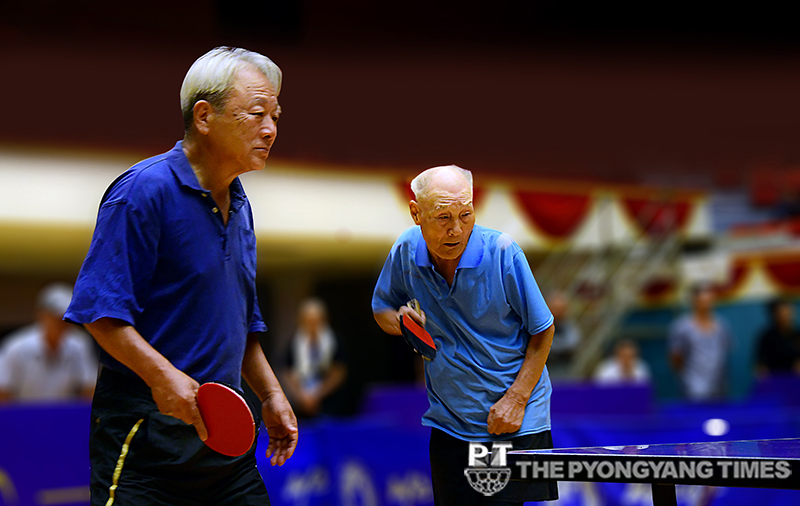 89-year-old still loves table tennis